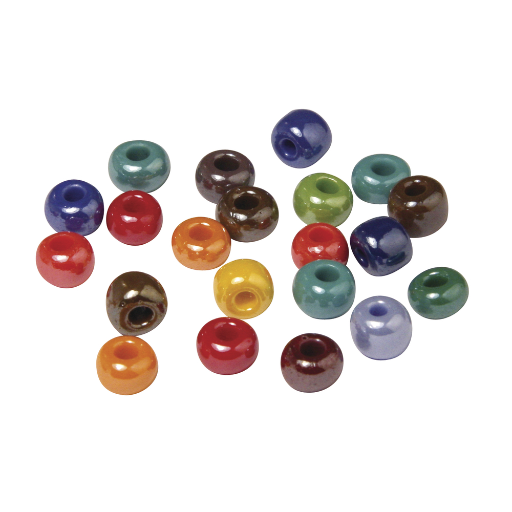 Glasperlenmix perlmuttschimmer 6,7mm, 55g
