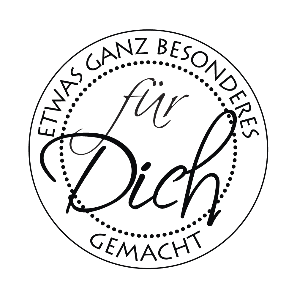 Stempel - etwas ganz besonderes für dich gemacht, 3 cm rund