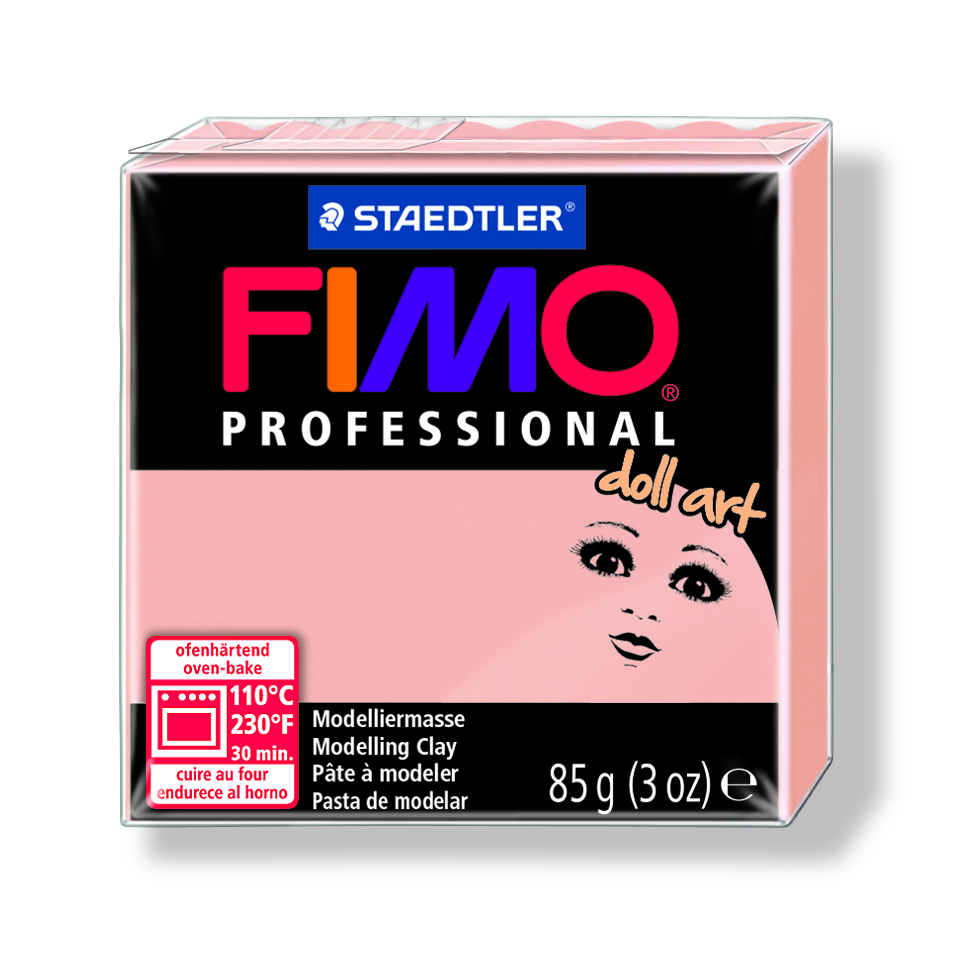 Fimo Professional doll art, 85 g, 432, rosé