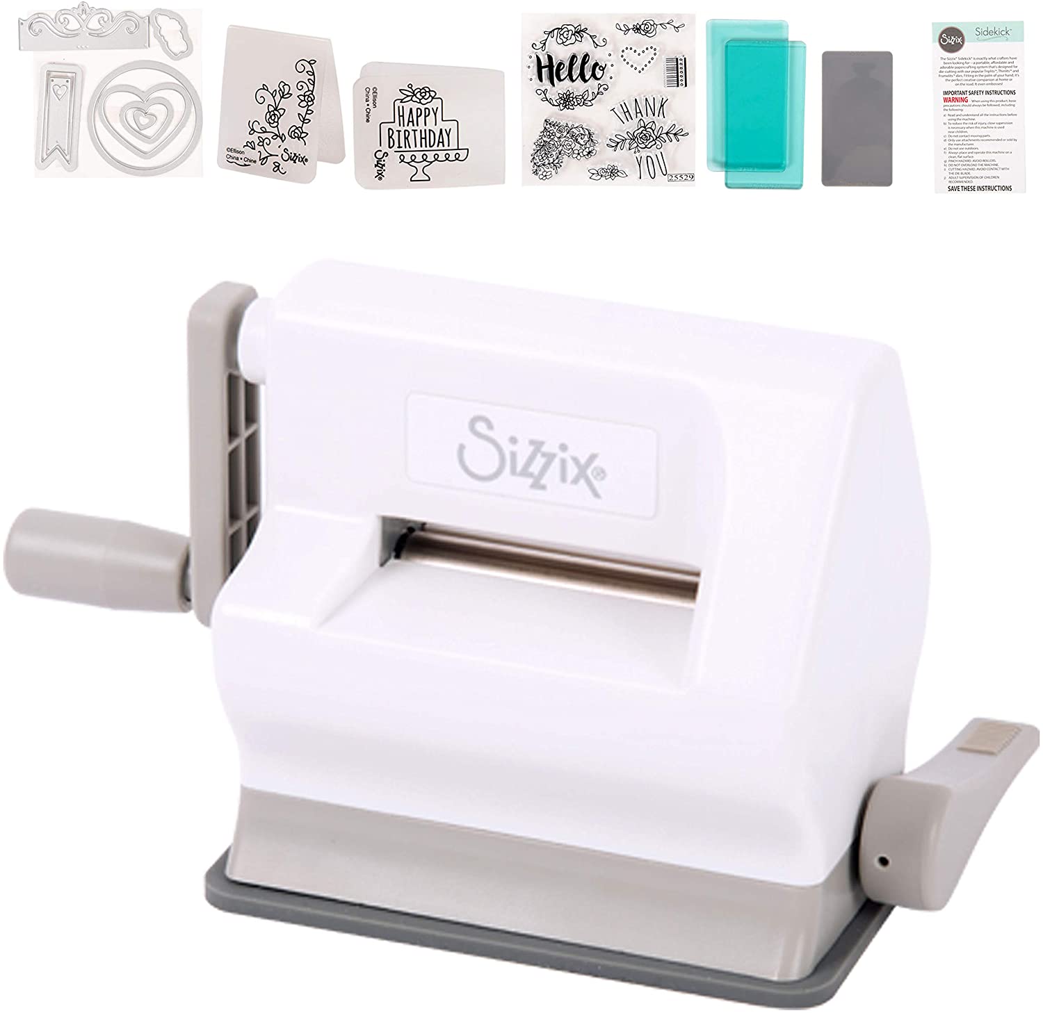 Sizzix Sidekick Stanzmaschine Starter Kit 22teilig 