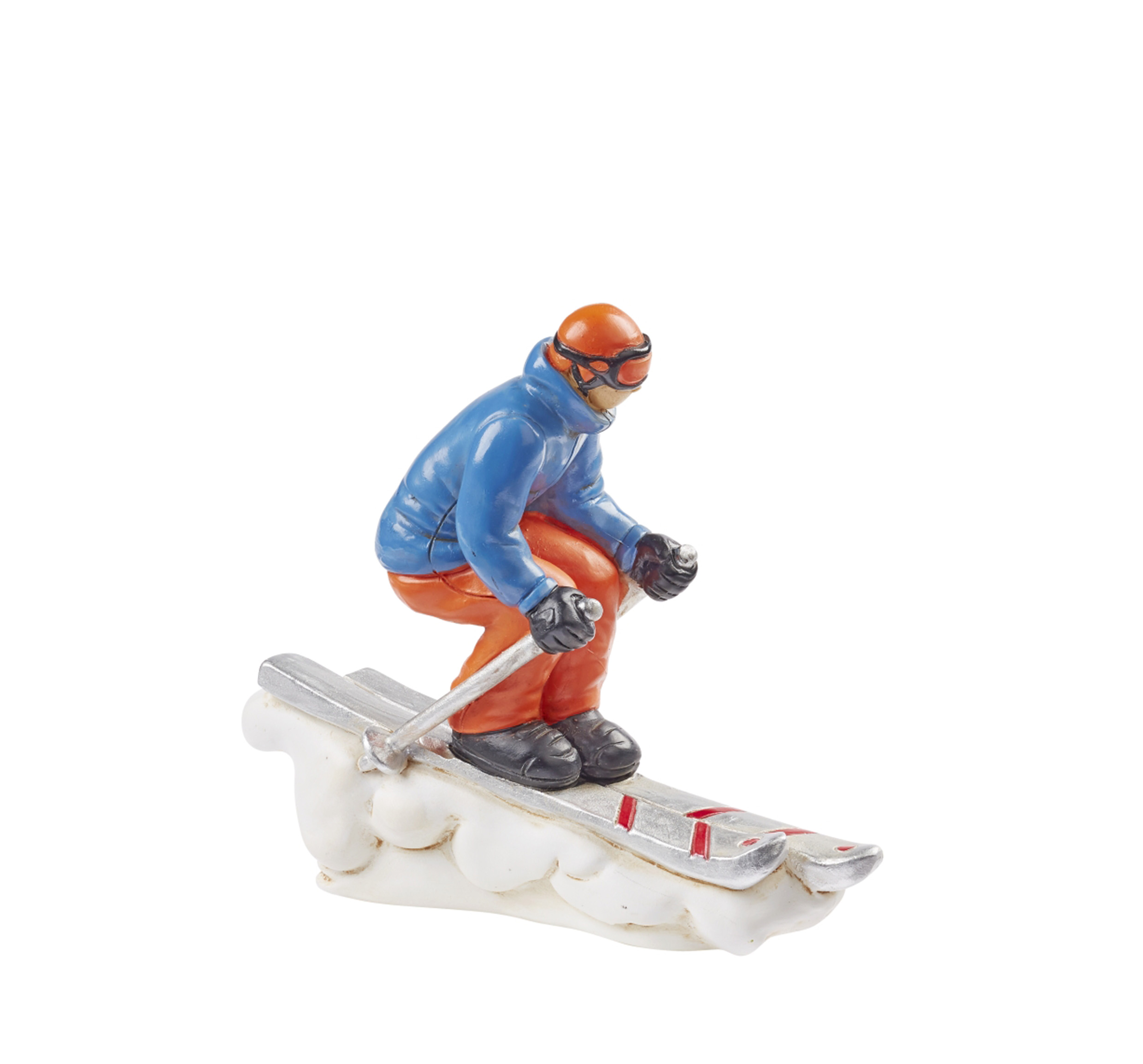 Skifahrer Miniaturfigur 9,5cm