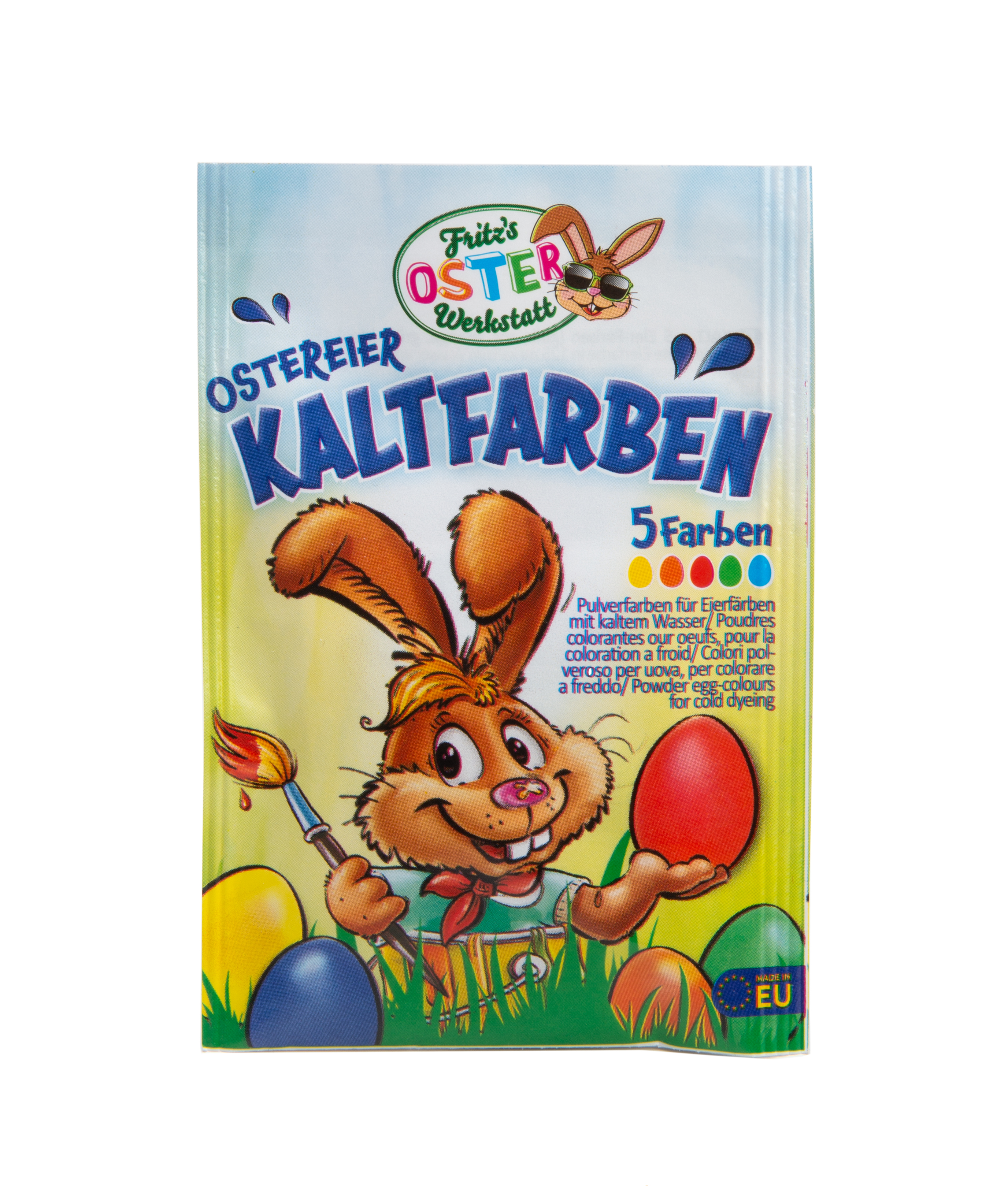 Ostereier Kaltfarben Set 5 Farben Fritz´s Osterwerkstatt