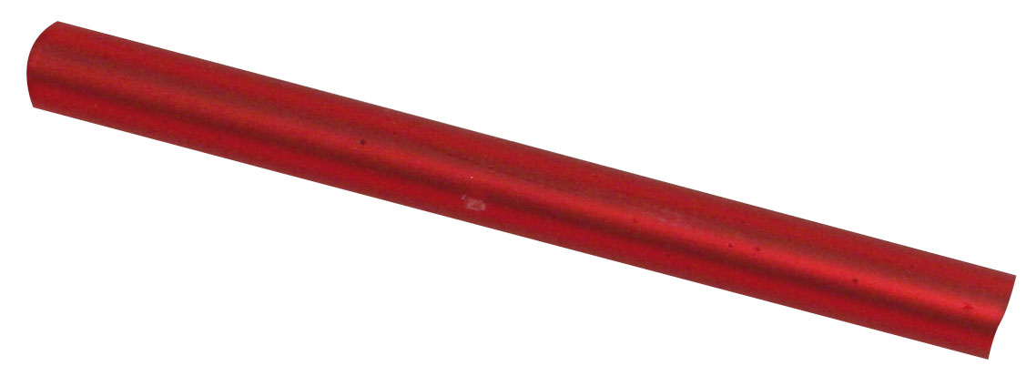 Hohlglas-Stifte 2 x 30 mm, 16 Stück, rot matt