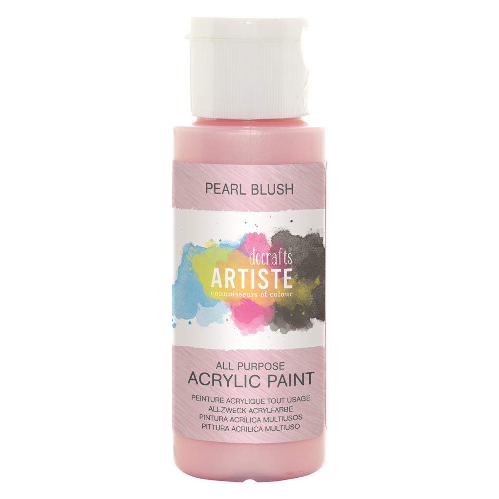 Docraft Artiste Pearl Acrylic Paint Allesfarbe 59ml Docraft Artiste Pearl Acrylic Paint Allesfarbe 59ml