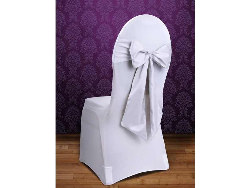 Stuhlmasche Satin light creme, 15cm x 275cm, 10 Stk./Pkg Chair Sashes