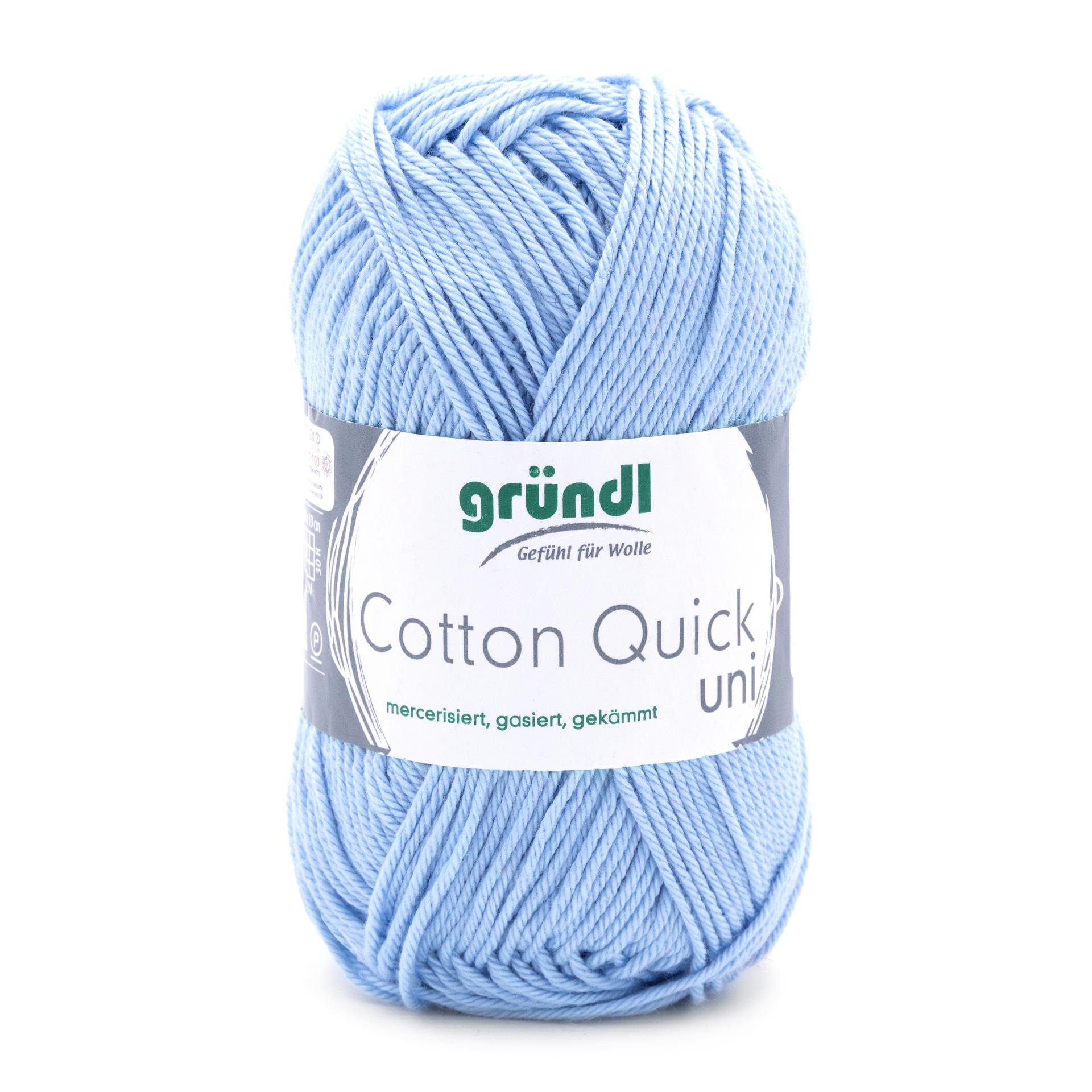 Cotton Quick uni, 100 % Baumwolle, 50g/125m