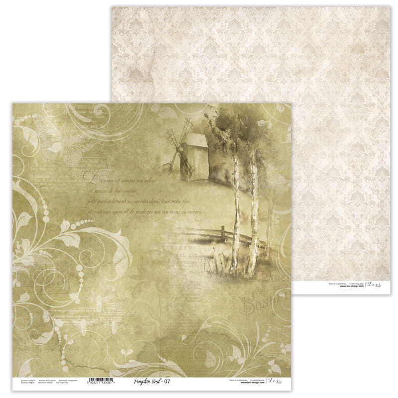 Pumpkin Seed Scrapbooking Papier Set 11 Blatt doppelseitig bedruckt 30,5x30,5cm Pumpkin Seed Scrapbooking Papier Set 11 Blatt doppelseitig bedruckt 30,5x30,5cm