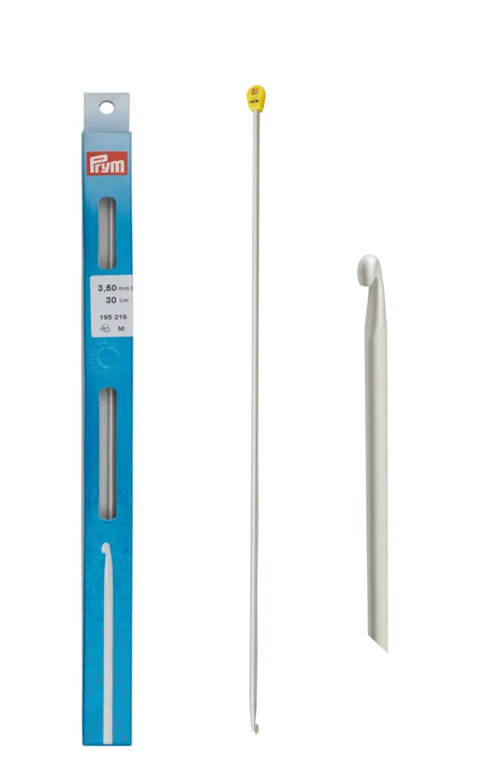 Prym Tunesische Häkelnadeln 4,00mm ALU 30cm