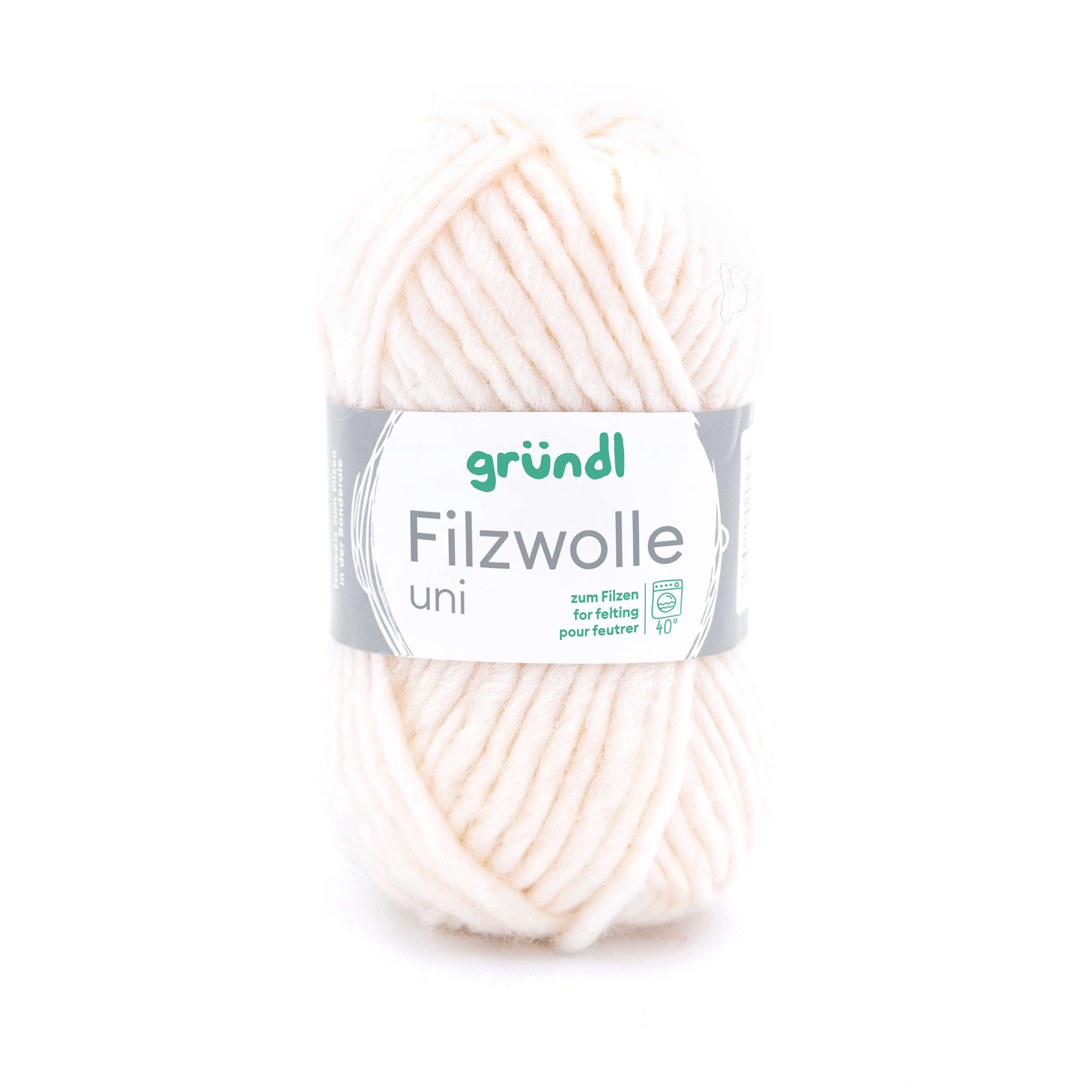 Gründl Strick- Filzwolle UNI 100% Schurwolle 50g/50m Gründl Strick- Filzwolle UNI 100% Schurwolle 50g/50m