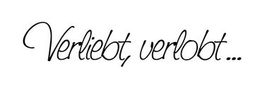 Stempel - verliebt, verlobt.....