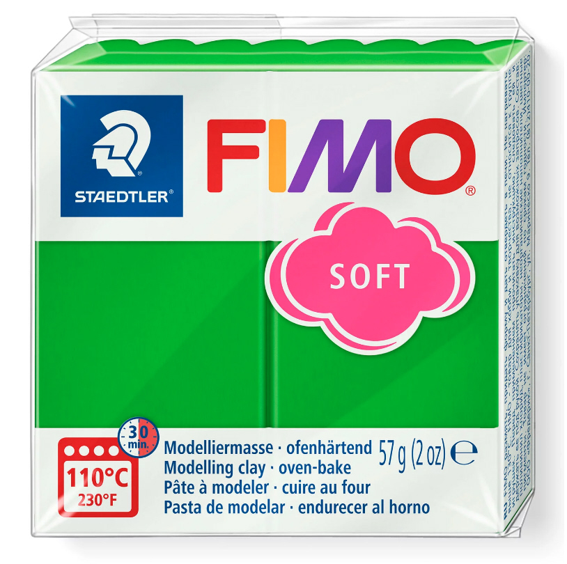 Fimo soft 8020, ofenhärtende Modelliermasse, 57g Fimo soft 8020, ofenhärtende Modelliermasse, 57g