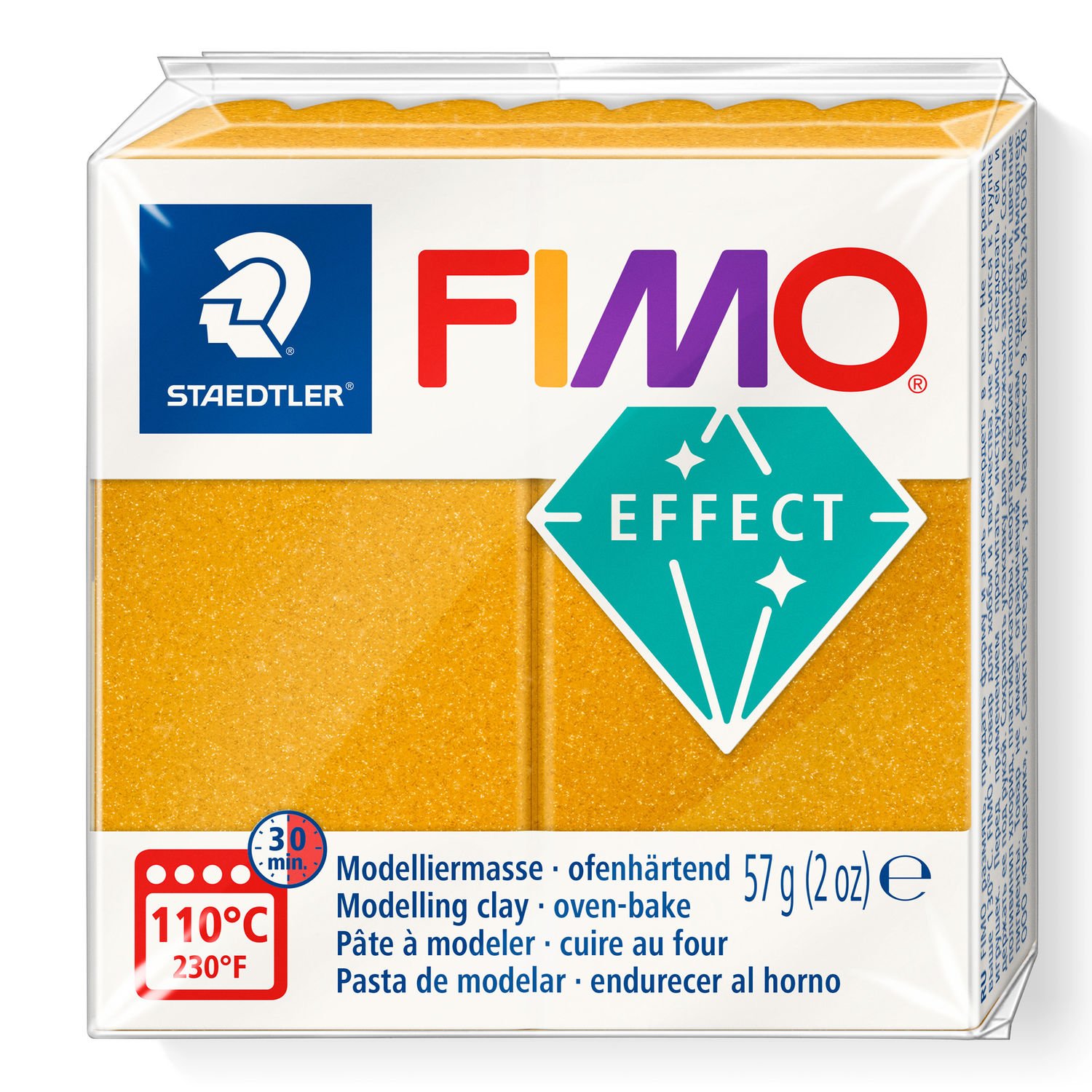 Fimo Effect Metallic gold