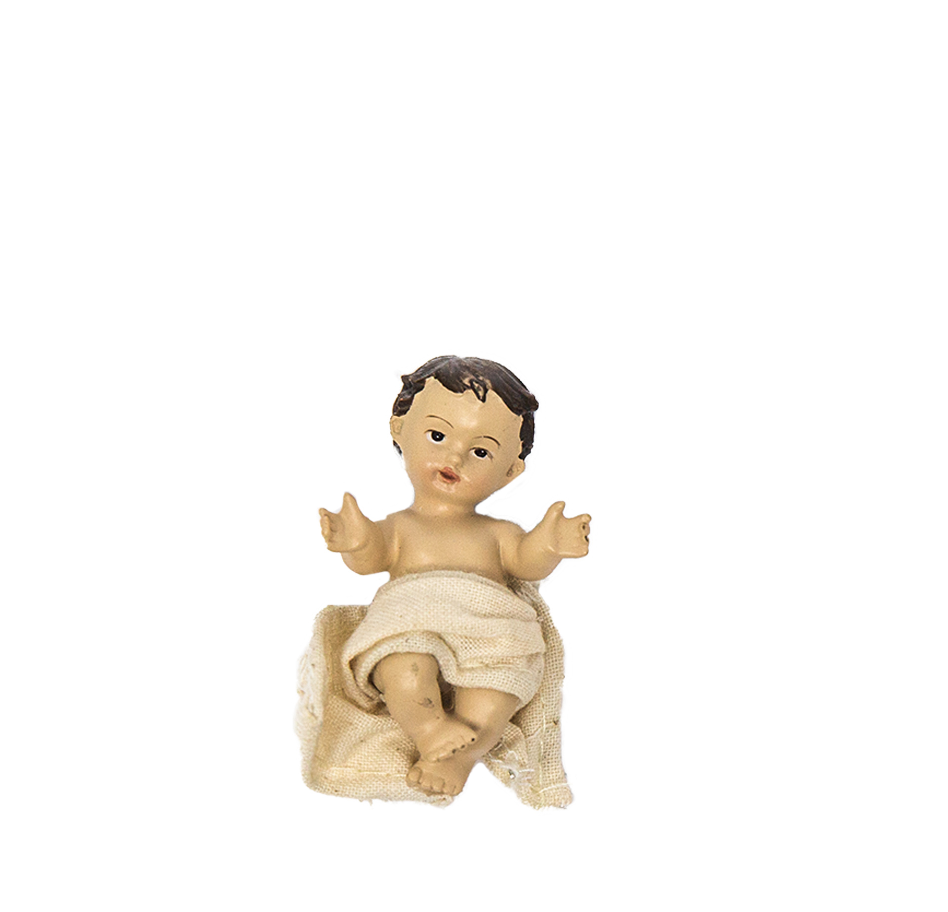 Krippenfigur Jesuskind mit Tuch 5,5cm