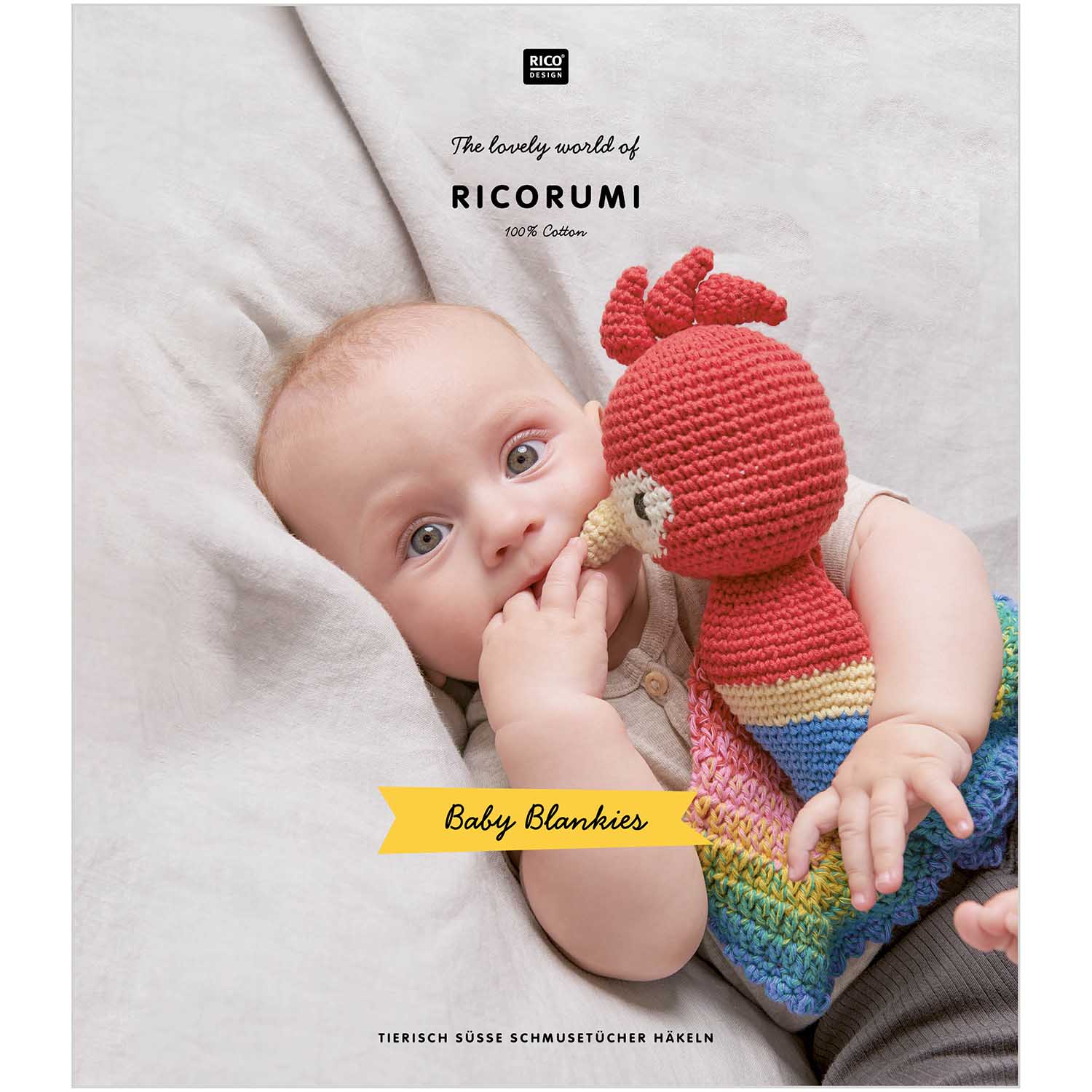 Ricorumi Baby Blankies Häkelanleitungen Buch 24 Seiten