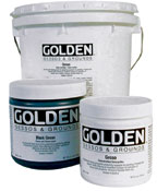 Golden Gesso schwarz 236 ml