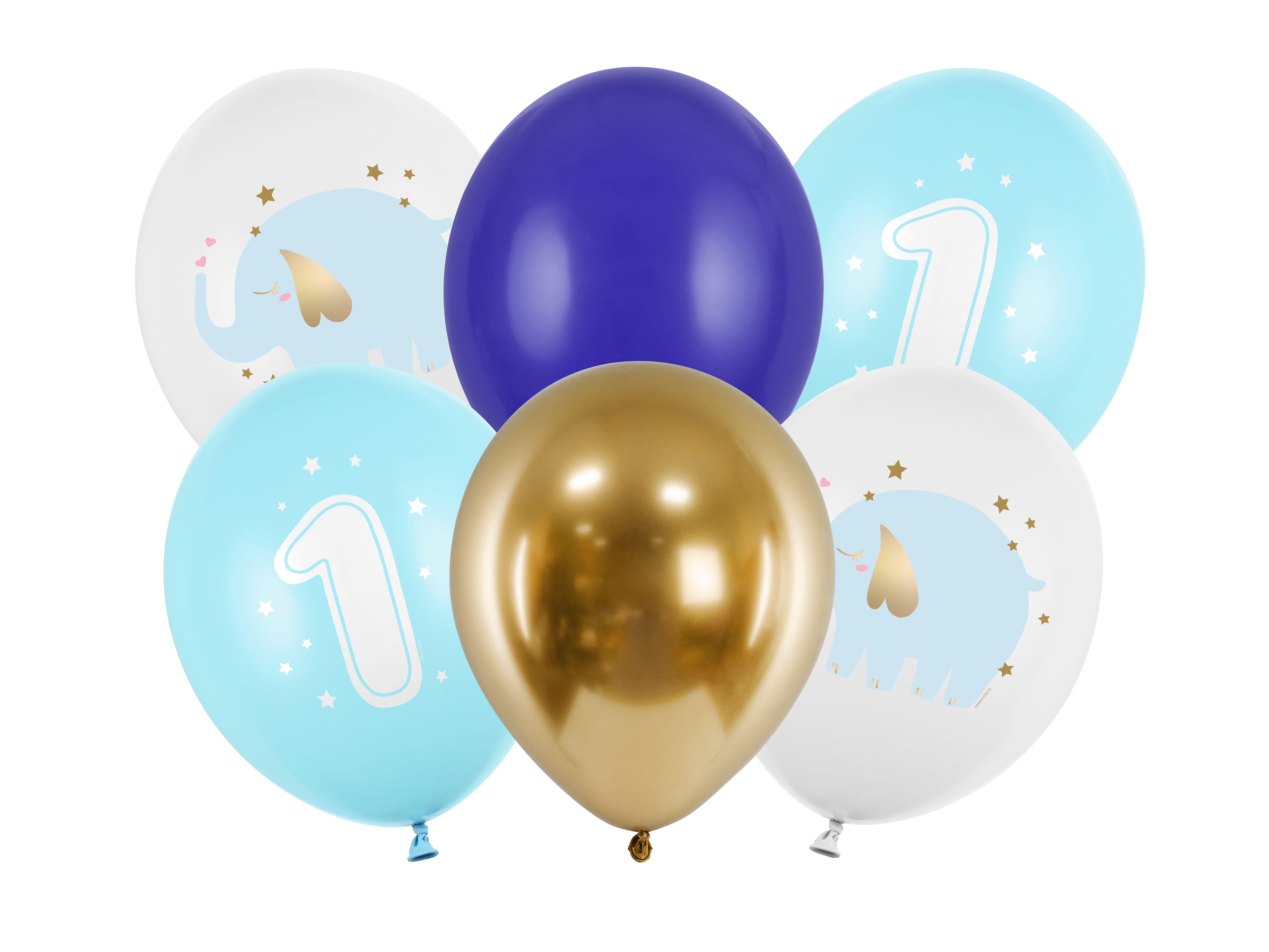 Party Balloons Baby Geburtstag Set 6 Stück 30cm Party Balloons Baby Geburtstag Set 6 Stück 30cm