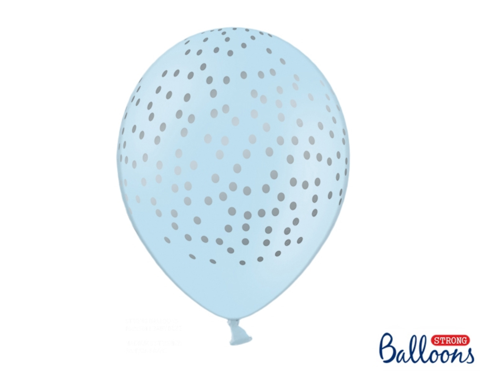Balloons pastell Punkte 30cm Luftballoone 30cm 6 Stk.
