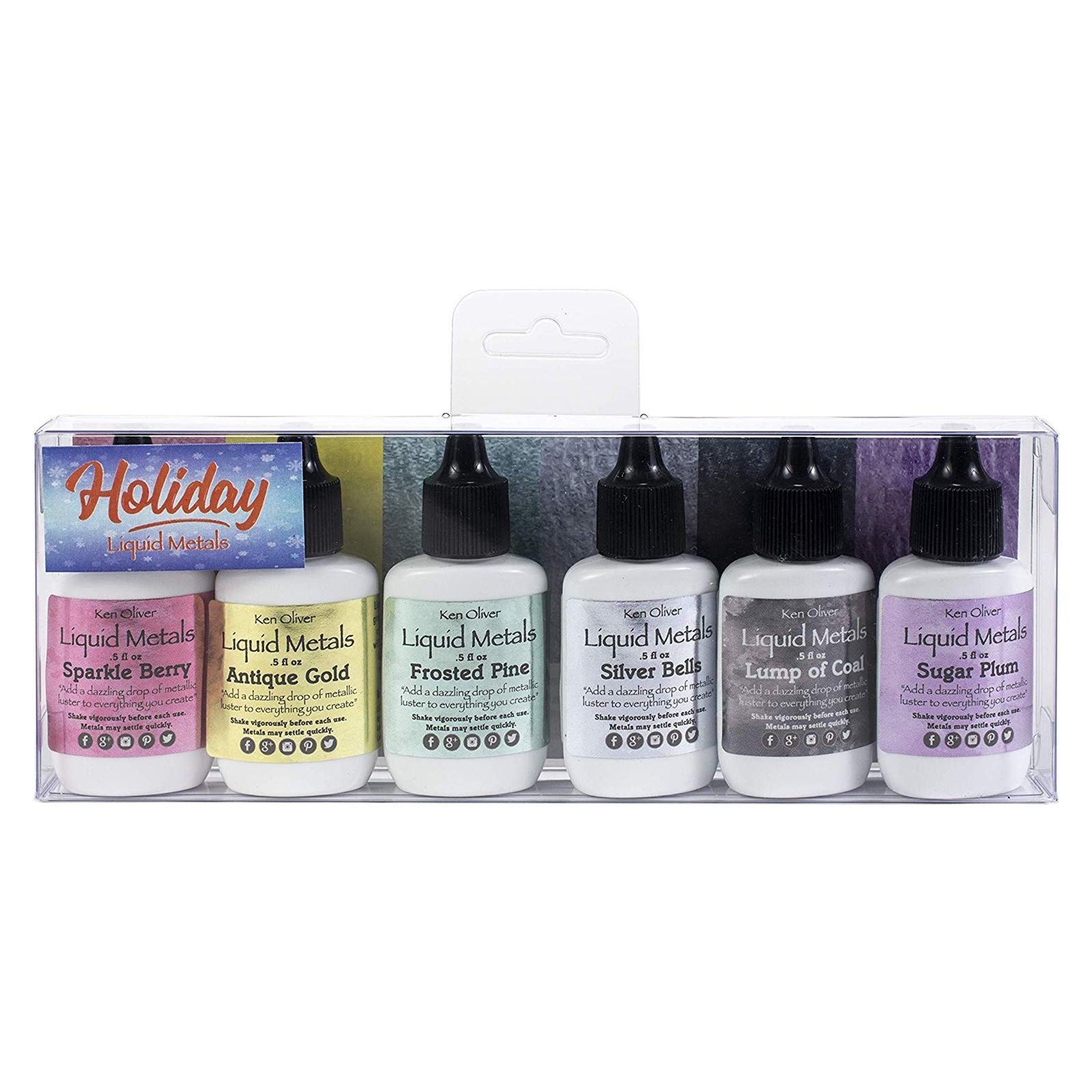 Holiday Liquid Metals Ken Oliver 6x 0,5oz