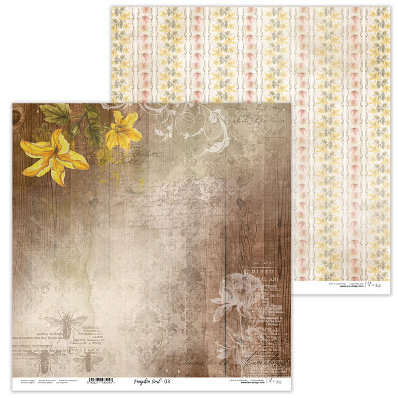 Pumpkin Seed Scrapbooking Papier Set 11 Blatt doppelseitig bedruckt 30,5x30,5cm Pumpkin Seed Scrapbooking Papier Set 11 Blatt doppelseitig bedruckt 30,5x30,5cm
