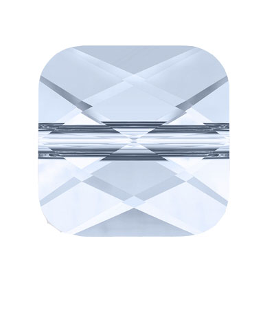 Swarovski Mini Square Bead Crystal Blueshade, flache Glasschliff-Vierecke