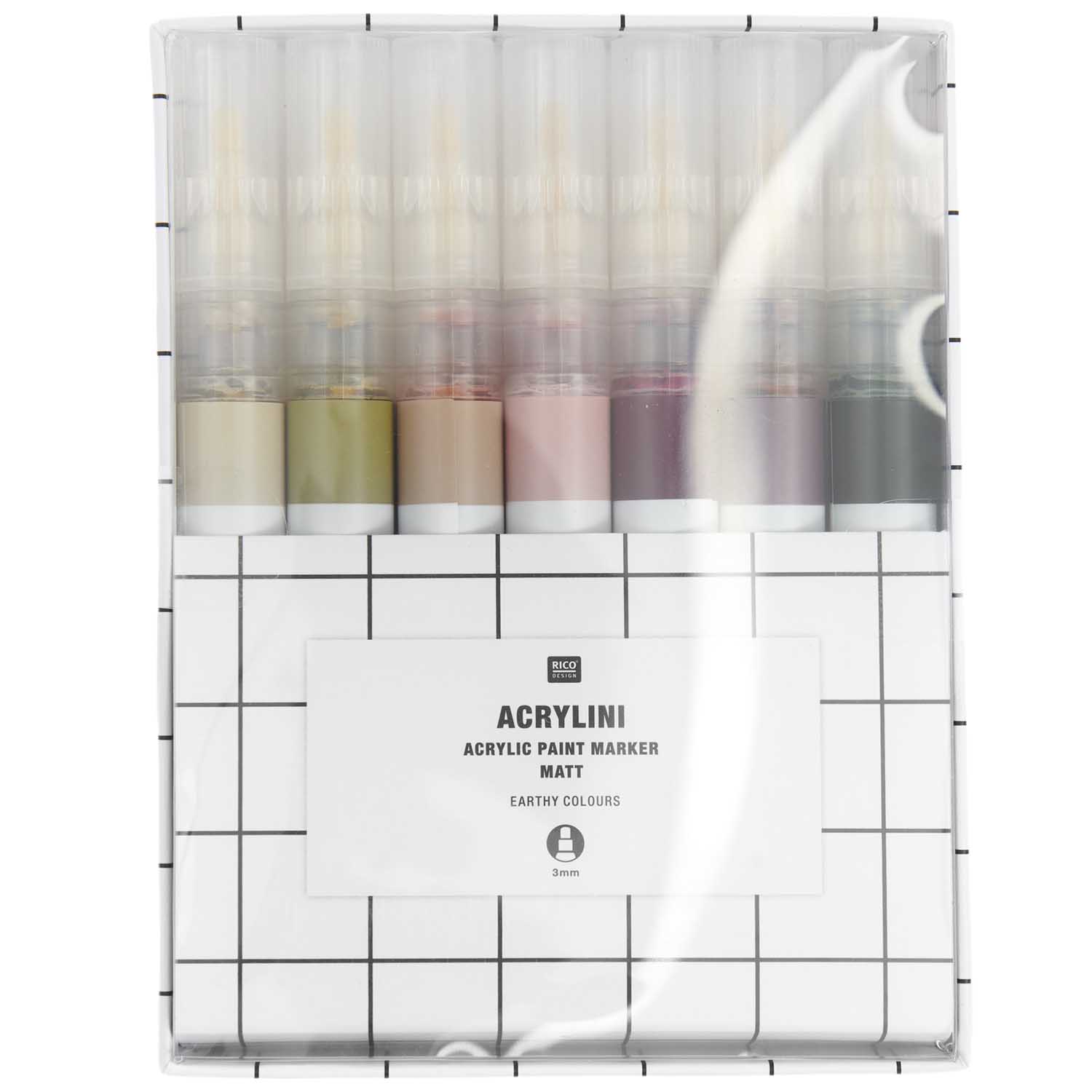 Acrylini Acrylic Painter Marker Matt 3mm