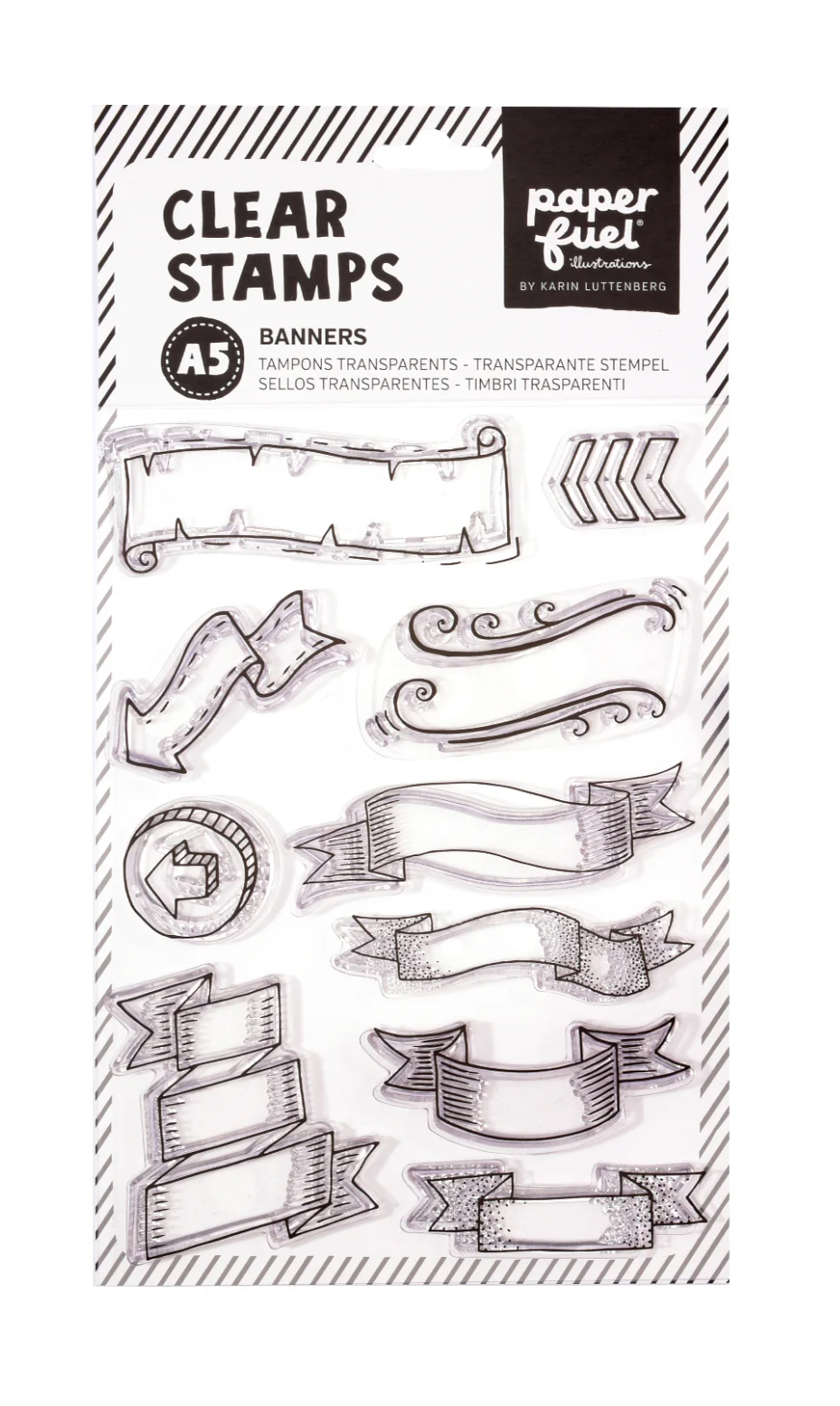 Silikonstempel A5 Banner Silikonstempel A5 Banner