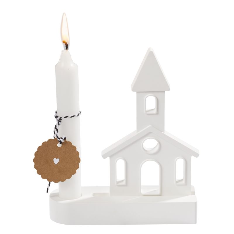 Silikon-Gießform Kirche 16x9x1cm