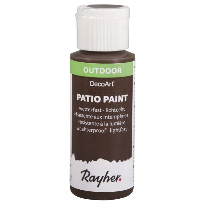 Patio Paint 59ml, Allwetterfarbe, Acrylfarbe für draußen, Außenbereichsfarbe