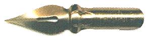 Kronenfeder mit feiner Spitze