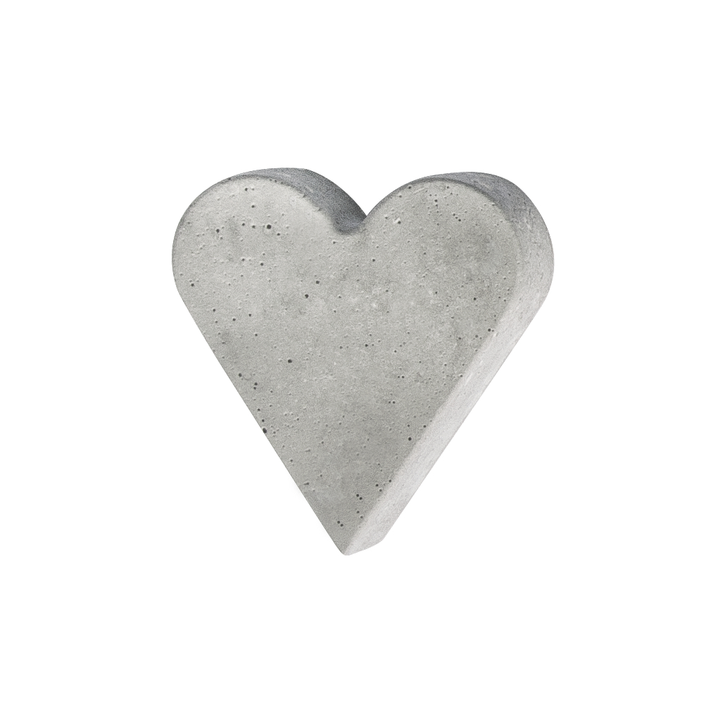 Herz Heart 6,5cm Gießform Casting Mould Gussform
