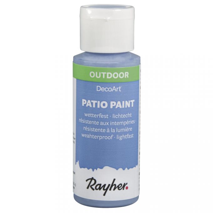 Patio Paint 59ml, Allwetterfarbe, Acrylfarbe für draußen, Außenbereichsfarbe