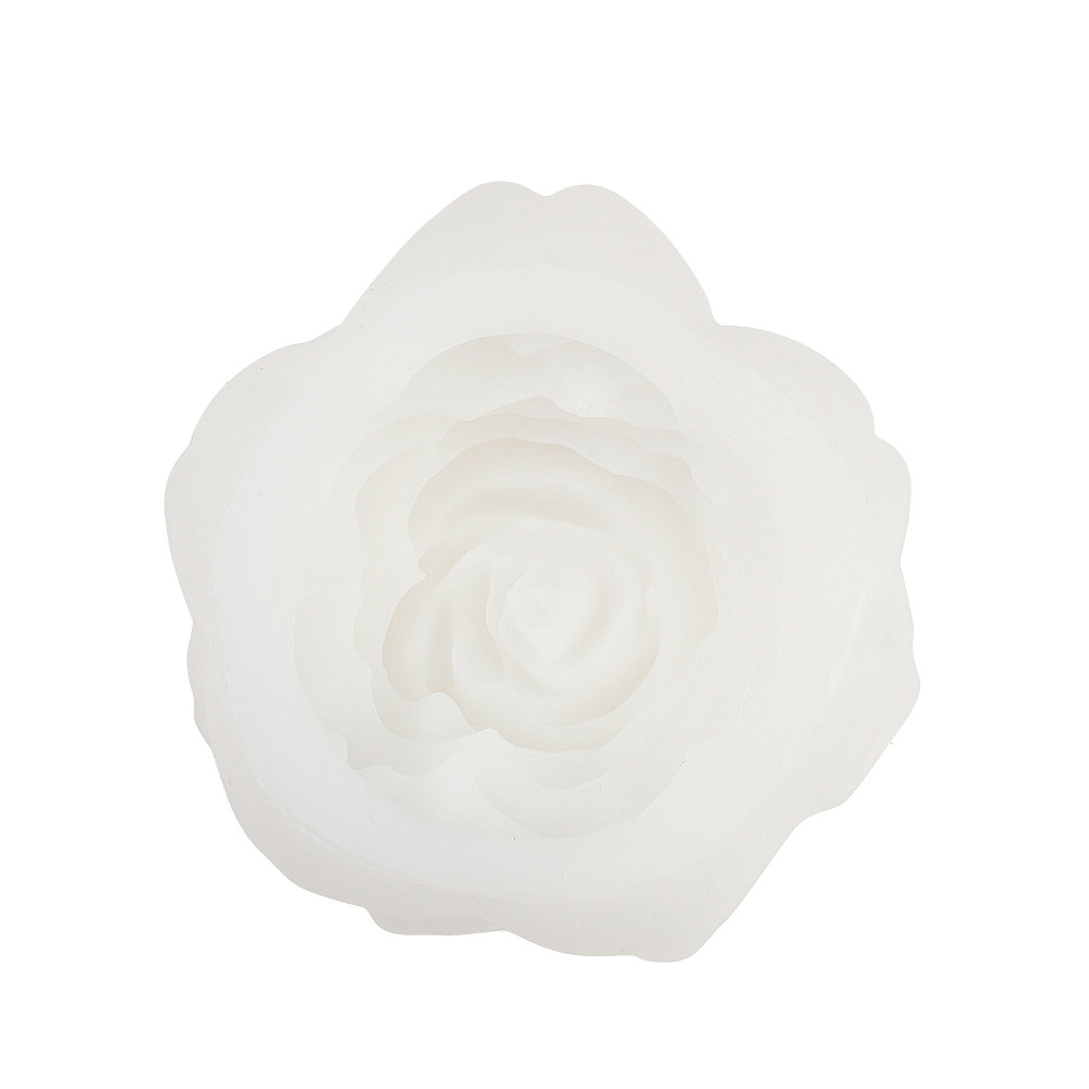 Gießform aus Silikon Rosenblüte 95x100x36mm Gießform aus Silikon Rosenblüte 95x100x36mm