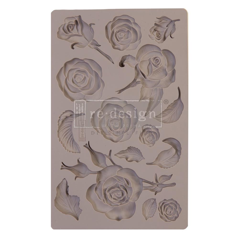 Silikon Pressform Fragrant Roses 12,7x20,3cm