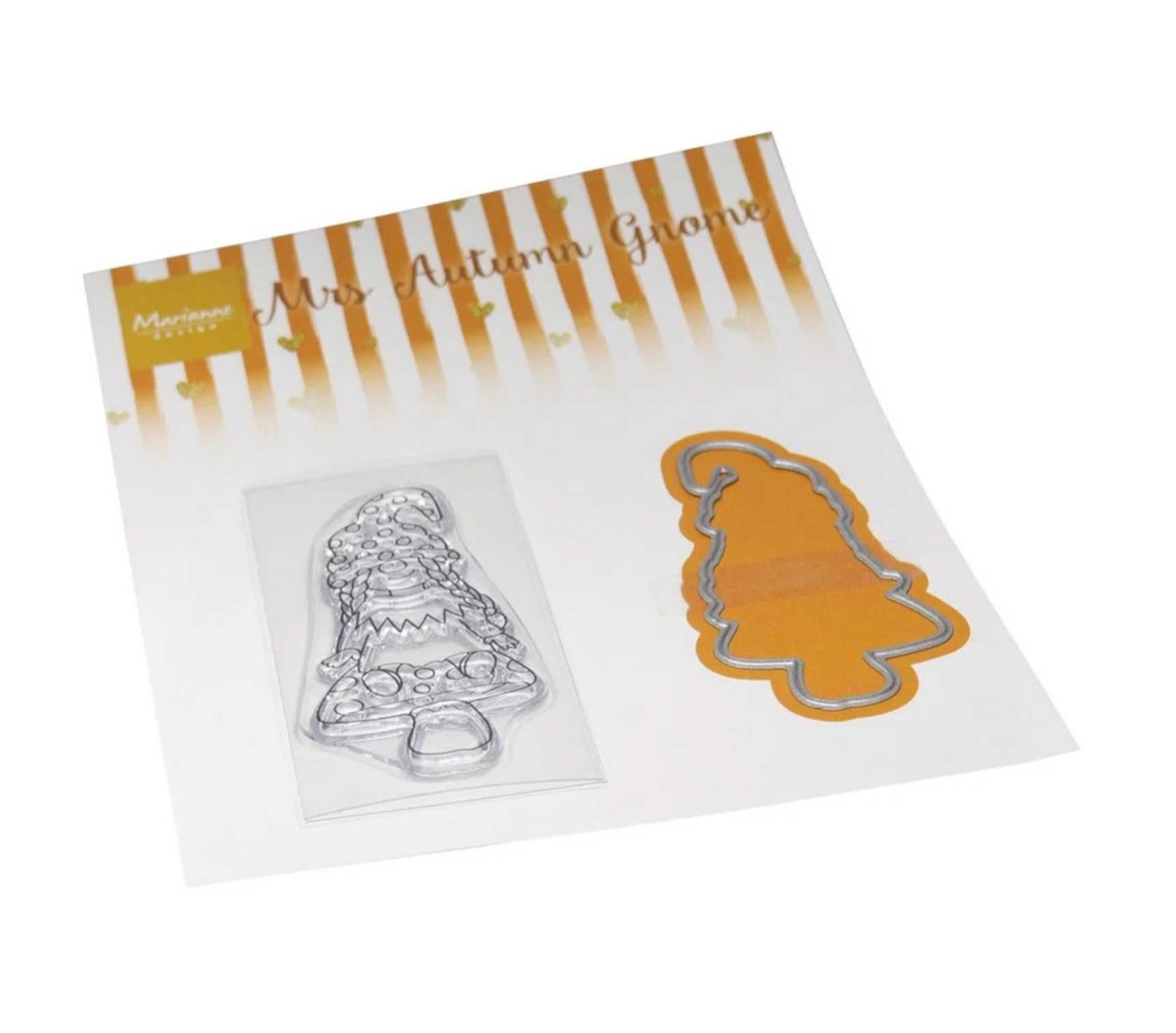 Marianne Design  Silikonstempel Mrs. Autumn Gnome