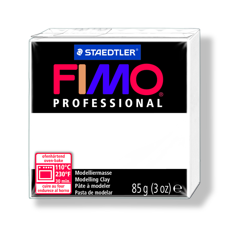 Fimo Professional, 85g, 000, weiss