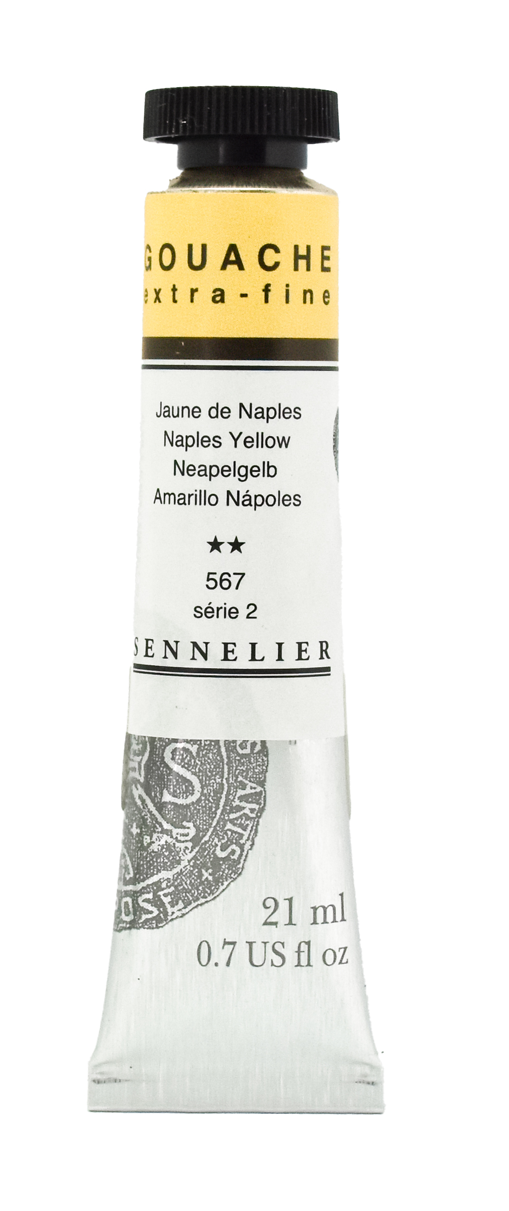 Sennelier Gouache Extra Fine NEAPELGELB Künstler-Gouache hochpigmentierte Deckfarbe 21ml Sennelier Gouache Extra Fine NEAPELGELB Künstler-Gouache hochpigmentierte Deckfarbe 21ml