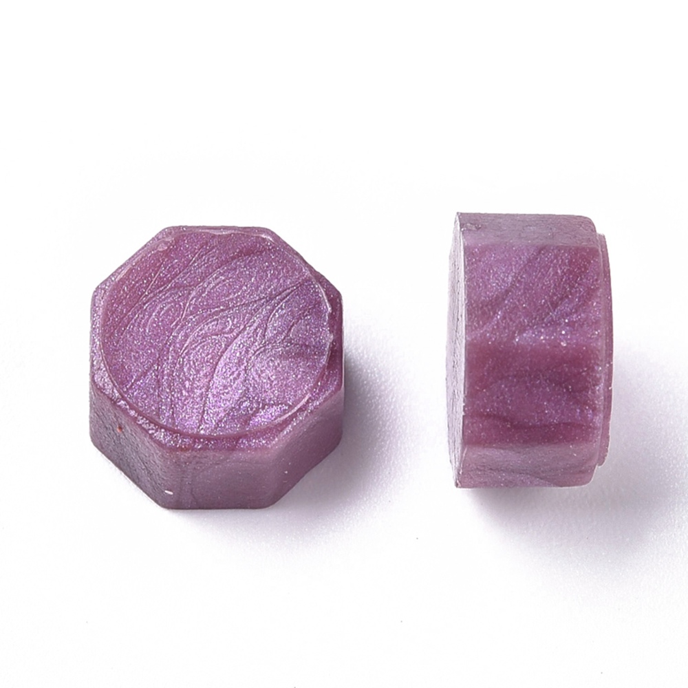 Siegelwachs Pastillen pearlized purple, 100 Stk./Beutel