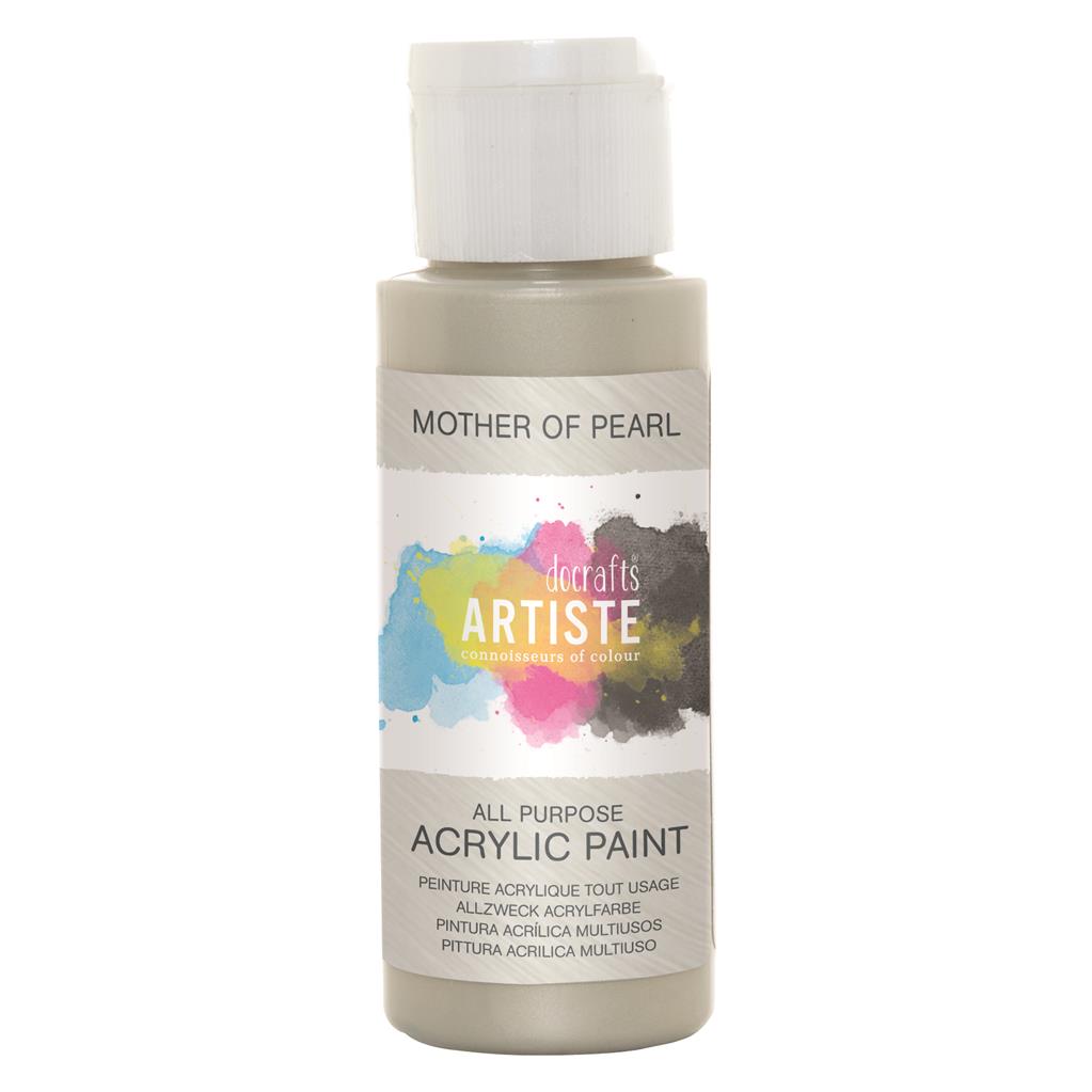 Docraft Artiste Pearl Acrylic Paint Allesfarbe 59ml Docraft Artiste Pearl Acrylic Paint Allesfarbe 59ml
