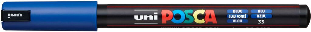 Uni Posca Marker PC-1MR BLAU Extra feine Spitze 0,7mm Uni Posca Marker PC-1MR BLAU Extra feine Spitze 0,7mm