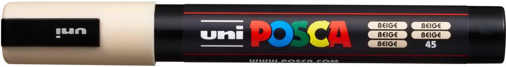 UNI POSCA Marker PC-5MC BEIGE mittelfeine Spitze 1,8 - 2,5mm UNI POSCA Marker PC-5MC BEIGE mittelfeine Spitze 1,8 - 2,5mm