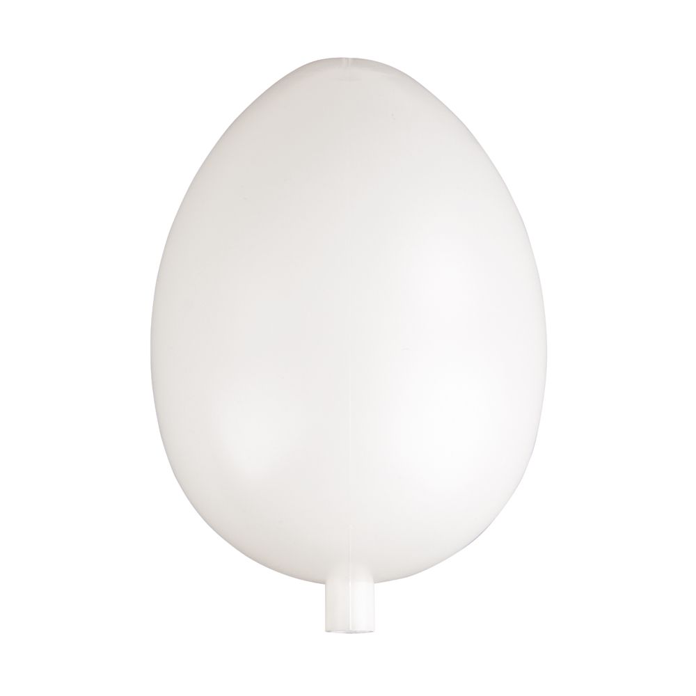 Plastik-Ei mit Hals 10 cm