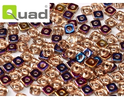 Miyuki Quad Beads 4 mm,  100 Stk./Dose