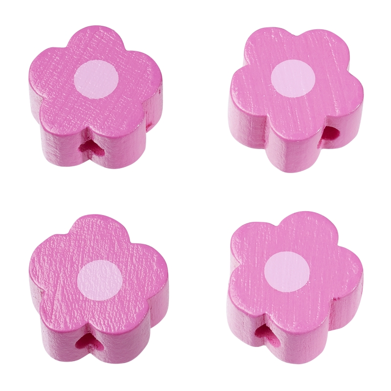 Schnulli Blümchen , 16x8mm,  13 verschiedene Farben