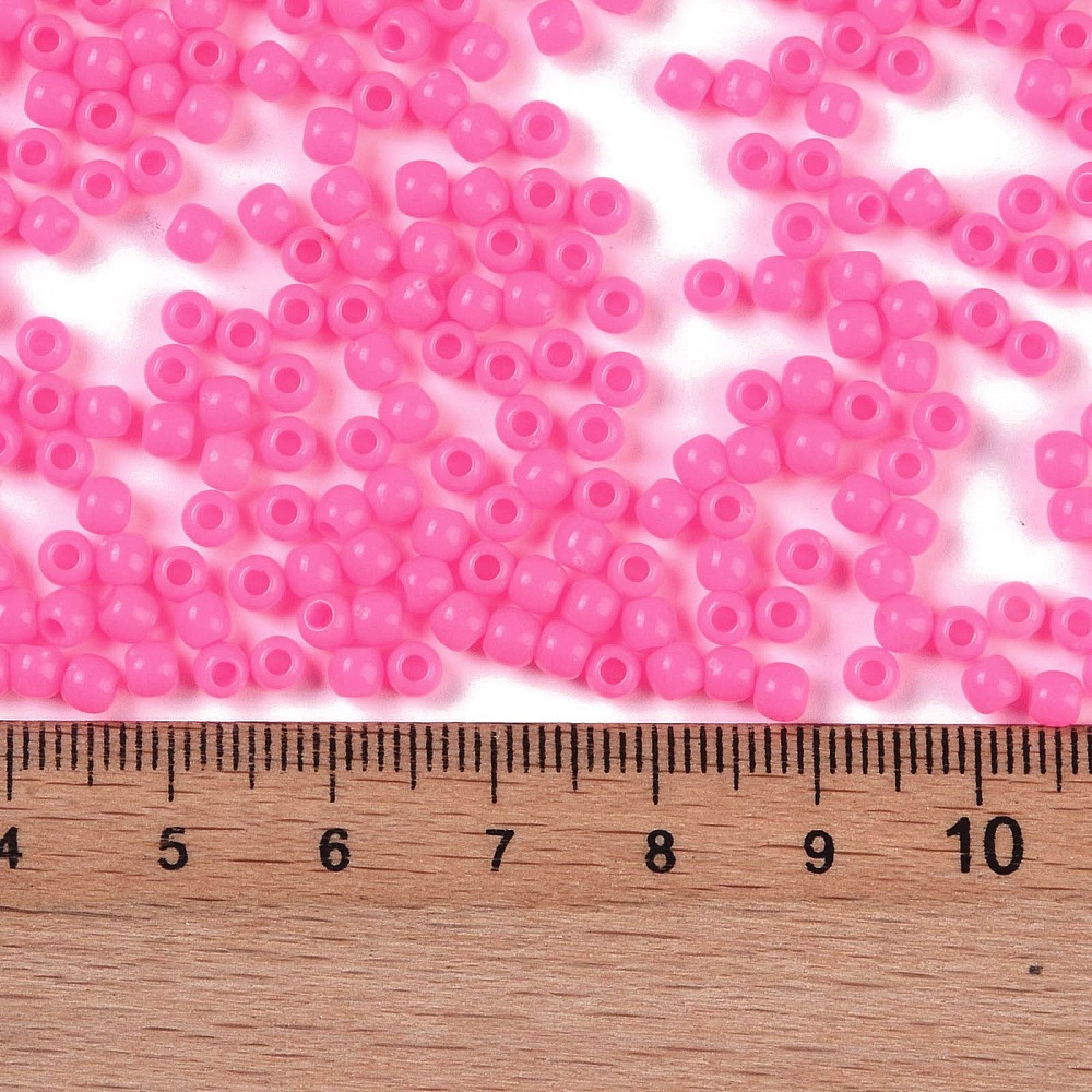 Acrylperlen Uni 4mm Lochbohrung 1,6mm 600 Stück Acrylperlen Uni 4mm Lochbohrung 1,6mm 600 Stück