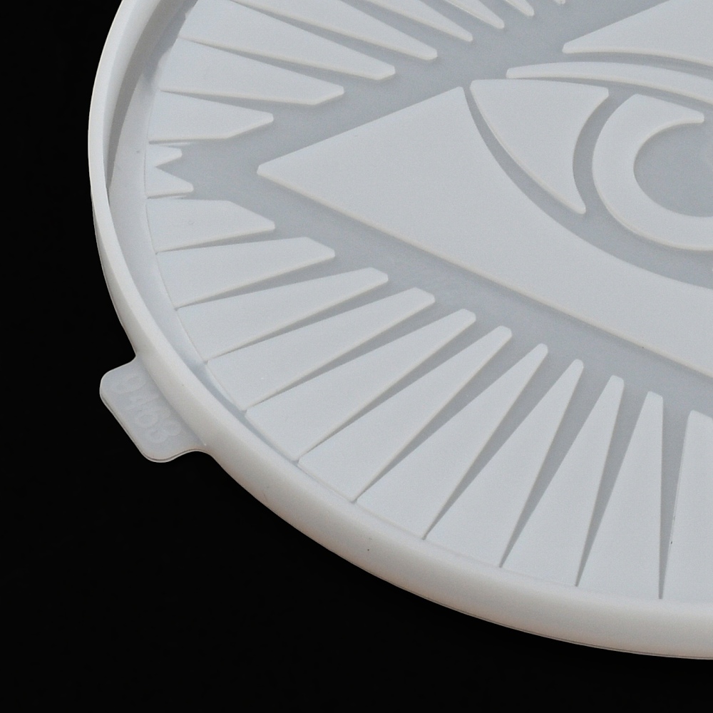 Silikonform Auge der Vorsehung/Allsehendes Auge rund 180x9mm Silikonform Auge der Vorsehung/Allsehendes Auge rund 180x9mm