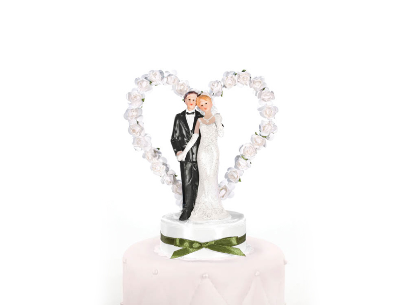 Brautpaar Cake Topper Newly-weds 16cm 