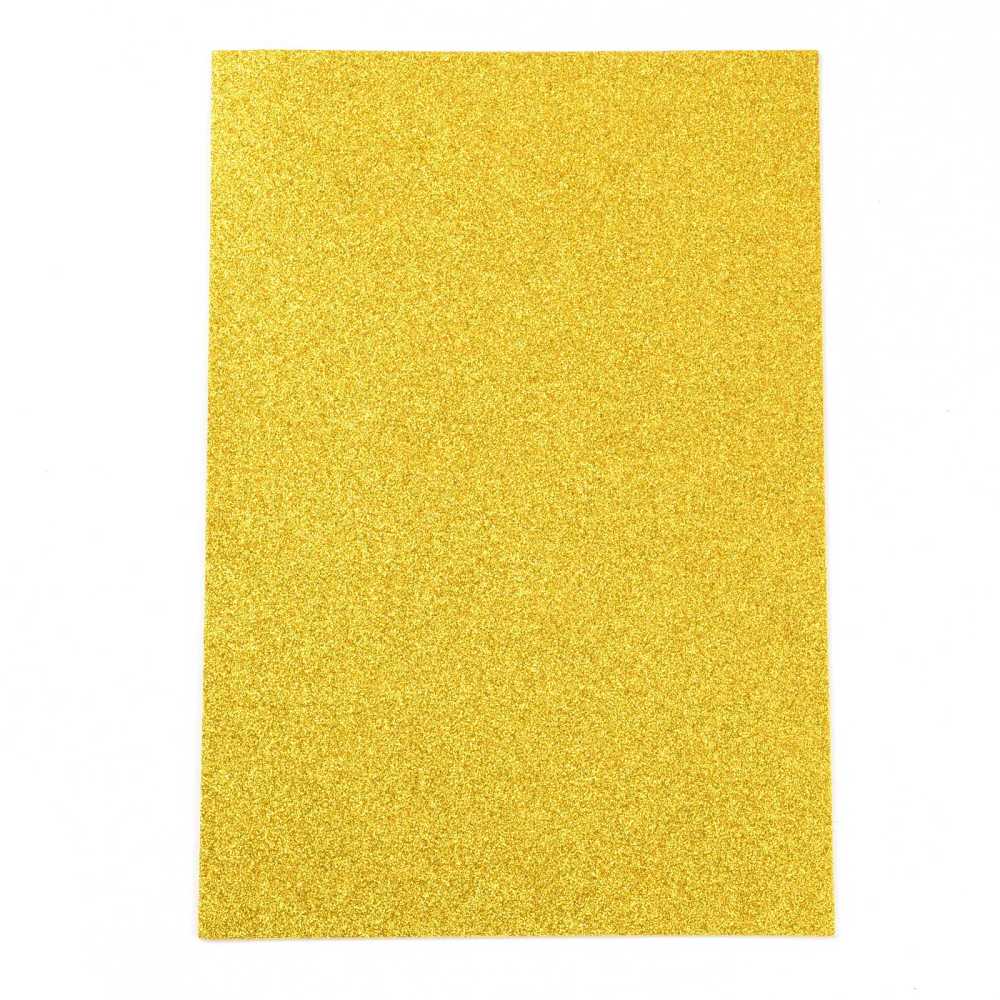 Moosgummi Glitter A4, 2mm 20x30cm, Glimmermoosgummi, per Stück