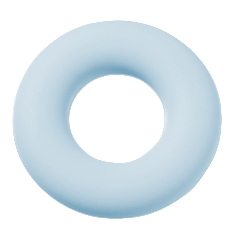 Schnulli-Silikon Ring Beißring 4,5cm Zahnhilfe
