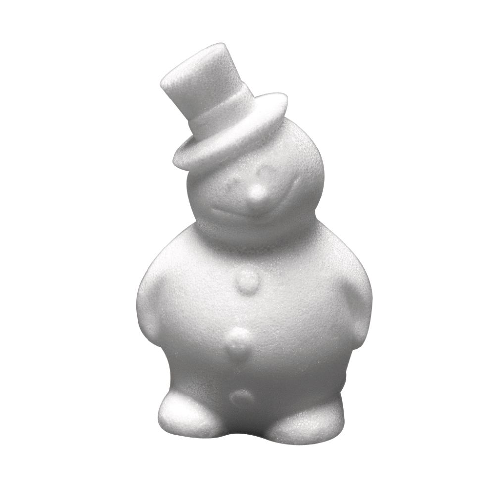 Styropor Schneemann 17 cm