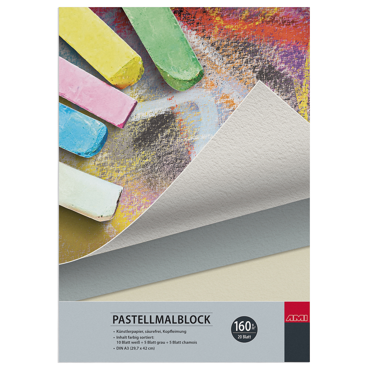 Pastellmalblock A3